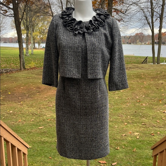 Danny & Nicole Dresses & Skirts - Vintage 90’s Danny & Nicole retro sheath dress w/cropped jacket 6P-8P